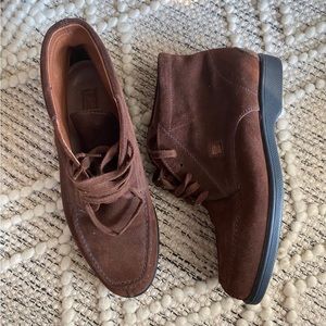 Flexa suede booties size‎ 6